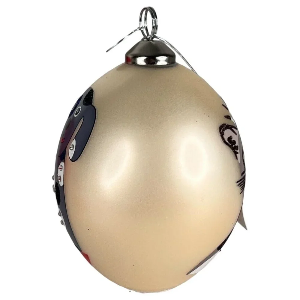 2010‎ St Jude Swarovski Elements Christmas Ornament Cat Dog Michael Vollbrach